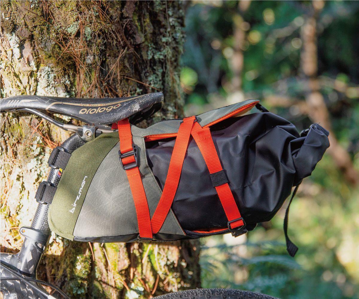 Dviračio sėdynės krepšys Birzman Packman Saddle Pack, 8 l, žalias