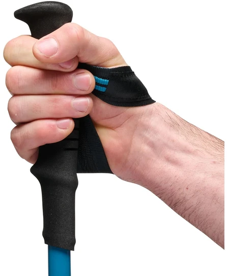 Black Diamond Juodas Diamond Juodas DIAMOND Distance Carbon Z-Pole trekingo lazda, unisex, sulankstoma