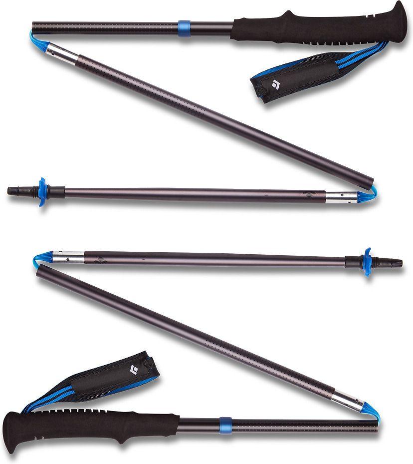 Black Diamond Juodas Diamond Juodas Diamond Distance Z aliuminio lazda, 100 cm