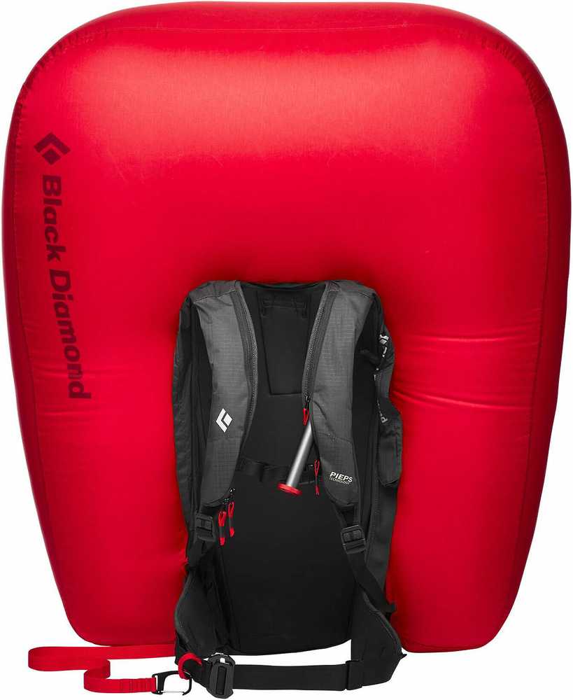 Black Diamond Juodas Diamond JetForce Pro 35L lavininė kuprinė – juoda, dydis: S/M