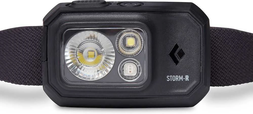 Black Diamond JAV Juodas Diamond Storm 500-R prožektorius