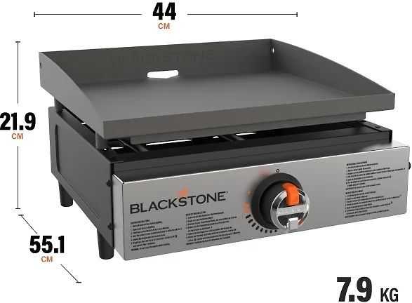 Stalinė kepsninė Blackstone Tabletop Griddle 57 cm