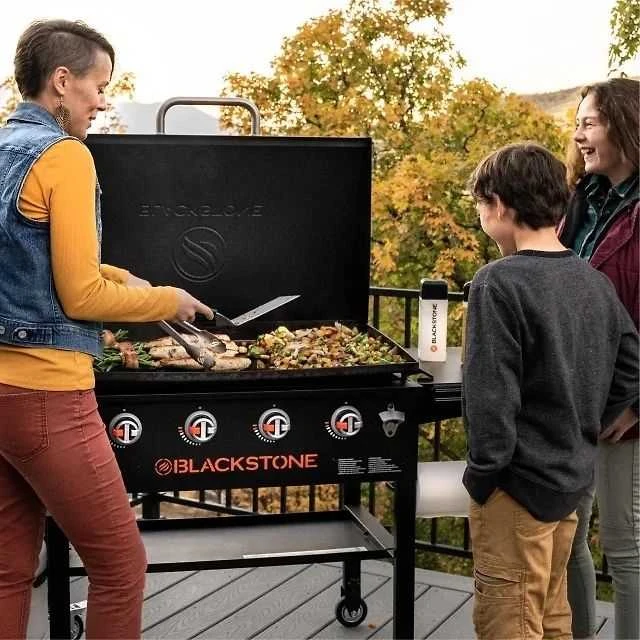 Kepsninė Blackstone Griddle su dangčiu 91 cm dujos