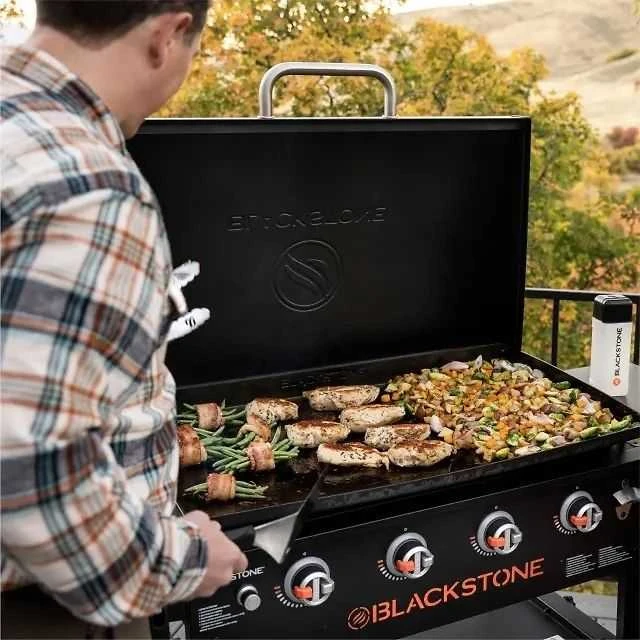 Kepsninė Blackstone Griddle su dangčiu 91 cm dujos
