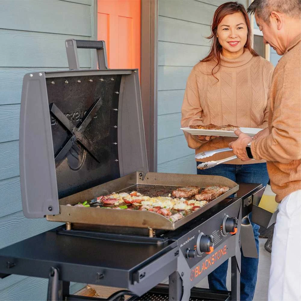 Blackstone ParilaGrilli 28 Omnivore Iron Forge kannella