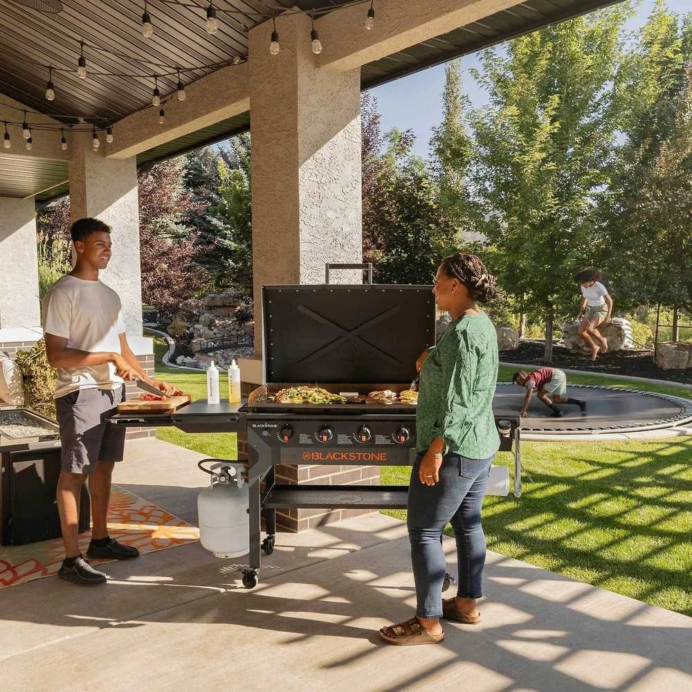 Blackstone ParilaGrilli 36 Omnivore Iron Forge kannella