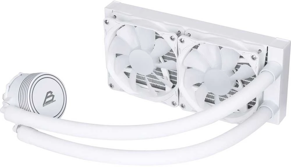 Blackstorm Luna PC240MM ARGB nestejäähdytysjärjestelmä, valkoinen