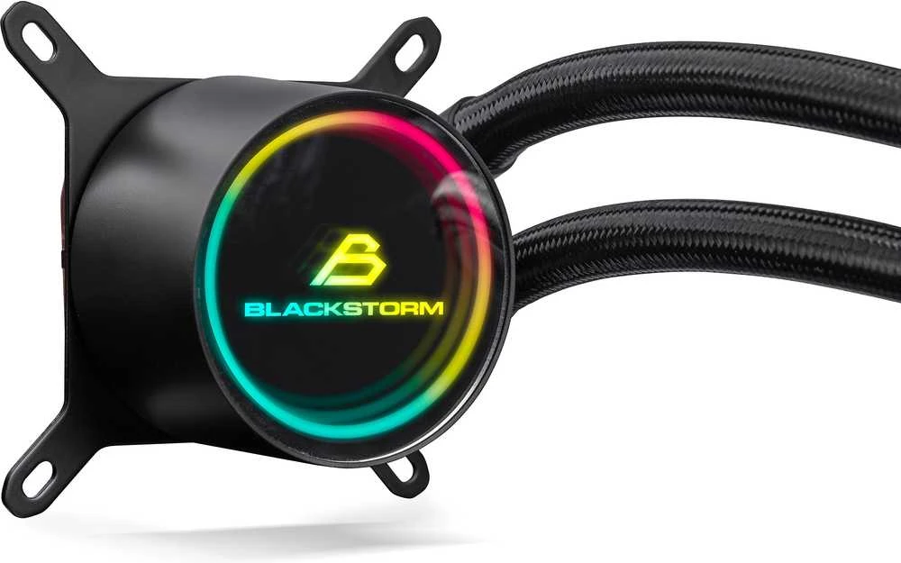 Blackstorm Luna Pro 360 mm ARGB-nestejäähdytysjärjestelmä, musta