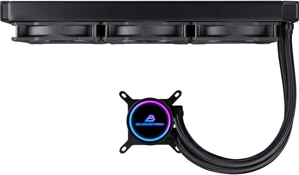 Blackstorm Luna Pro 360 mm ARGB-nestejäähdytysjärjestelmä, musta