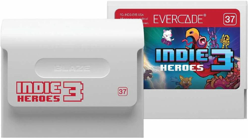 BLAZE Evercade Indie Heroes Collection 3 – BLAZE TAB Plus