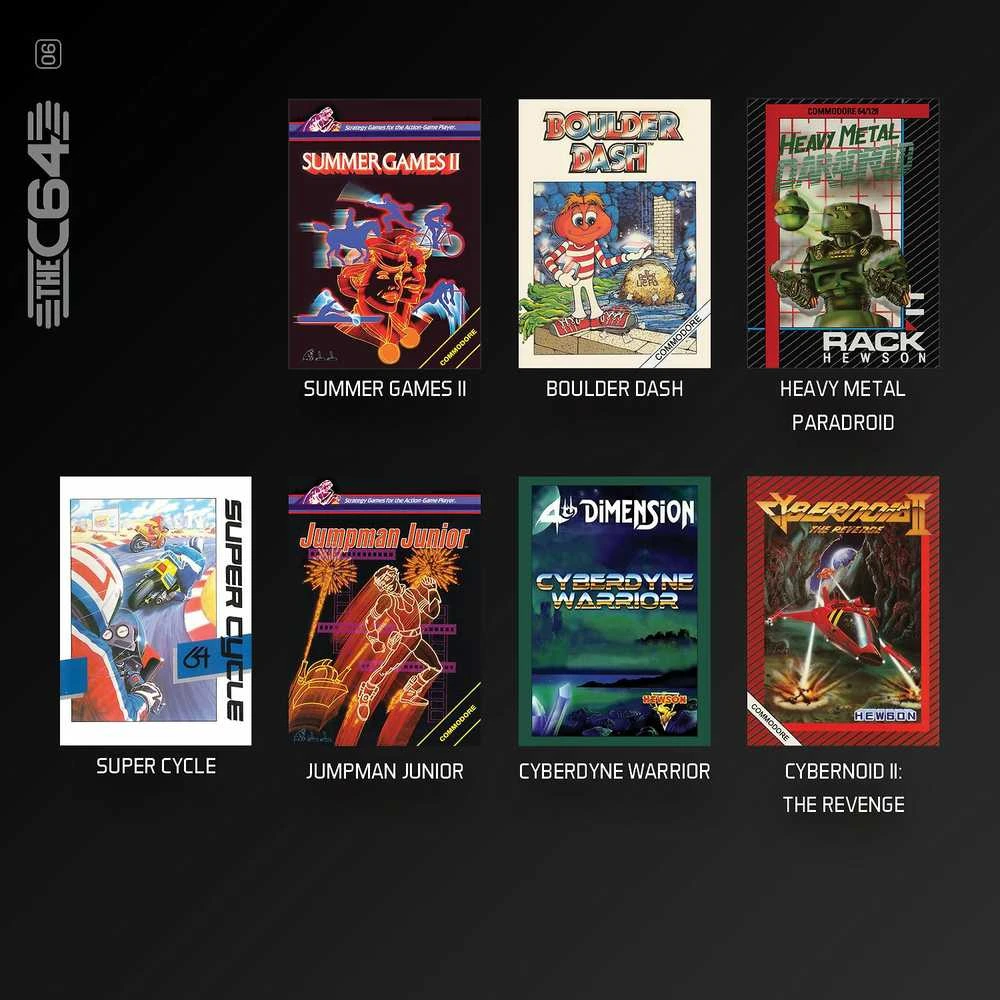 BLAZE Evercade C64 Collection 3 – BLAZE TAB Plus