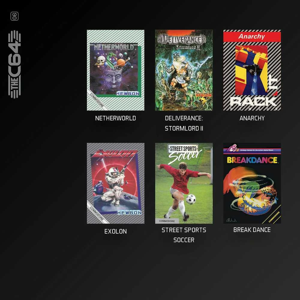 BLAZE Evercade C64 Collection 3 – BLAZE TAB Plus