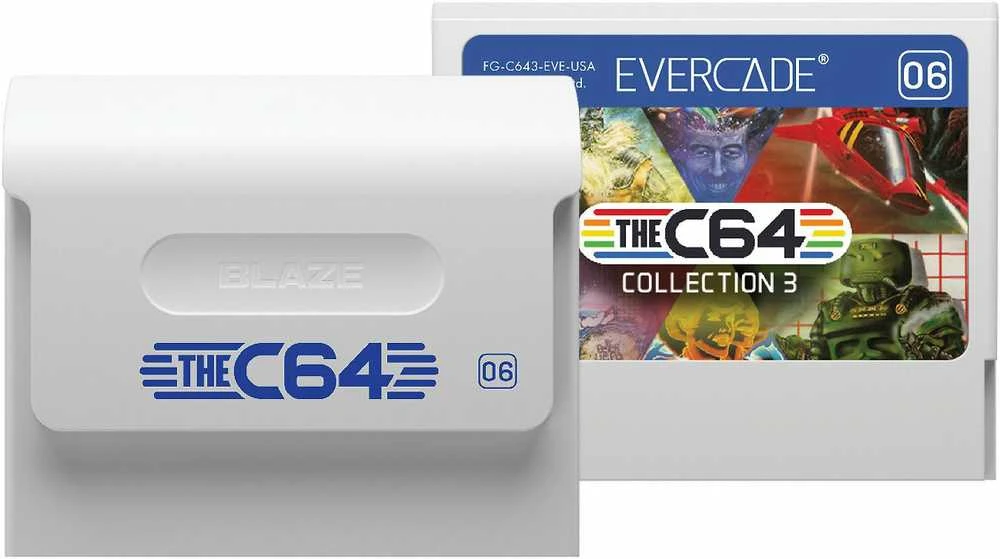 BLAZE Evercade C64 Collection 3 – BLAZE TAB Plus