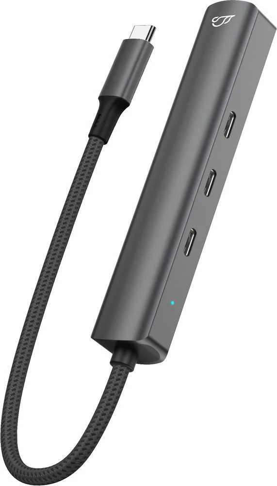 Bluecloud USB-C į USB-C šakotuvas ir Gigabit Ethernet, 4 prievadai
