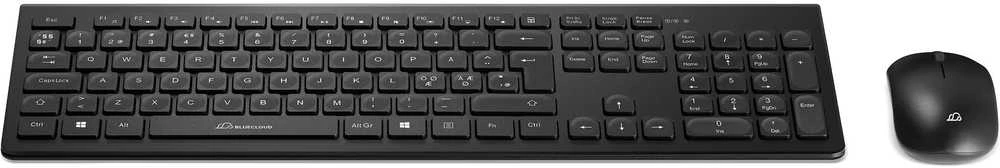 Blackstorm Bluecloud WD100 klaviatūra ir pelė
