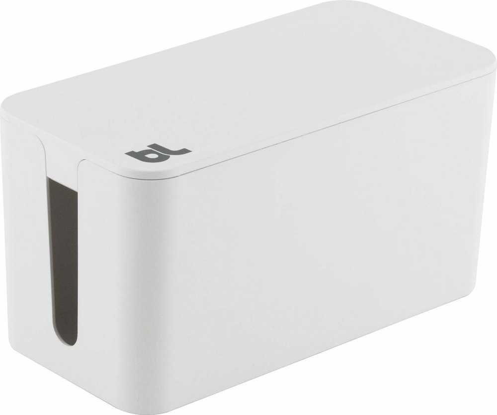 Kabelių dėžutė BLUELOUNGE Cabblebox Mini, baltos sp.