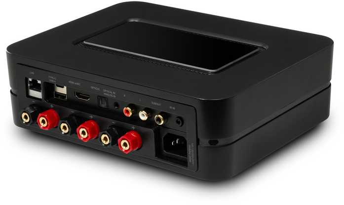 Bluesound Powernode N331 verkkovahvistin, musta