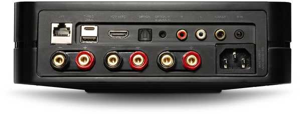 Bluesound Powernode N331 verkkovahvistin, musta