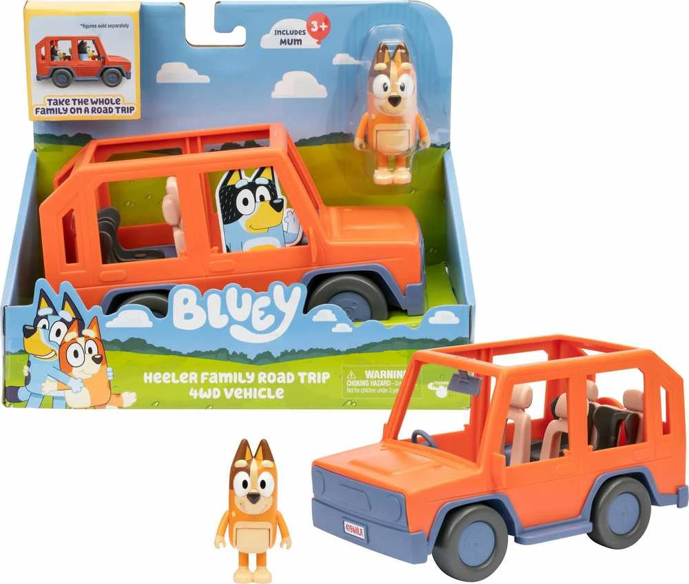 Bluey – Heeler Family Road Trip Vehicle (90262)
