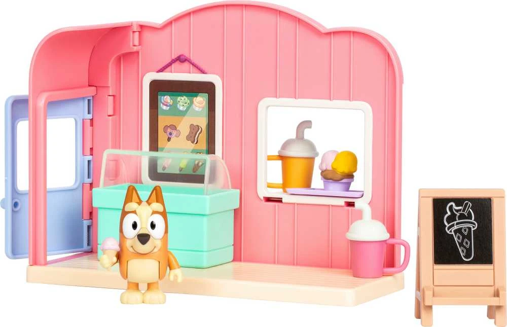 „Bluey“ – mini žaidimų rinkinys su ledų parduotuve (90243)