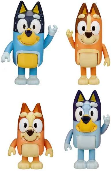 Bluey figūrėlių rinkinys Laikas desertui 4 vnt