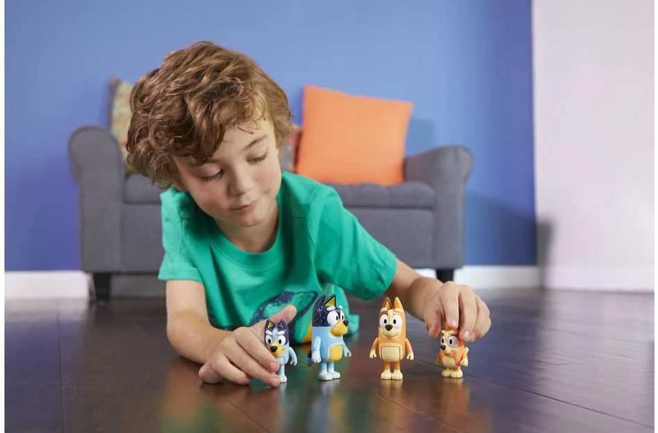 Bluey figūrėlių rinkinys Laikas desertui 4 vnt