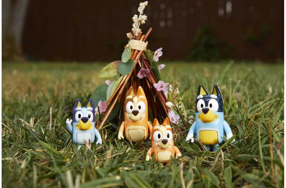 Bluey figūrėlių rinkinys Laikas desertui 4 vnt