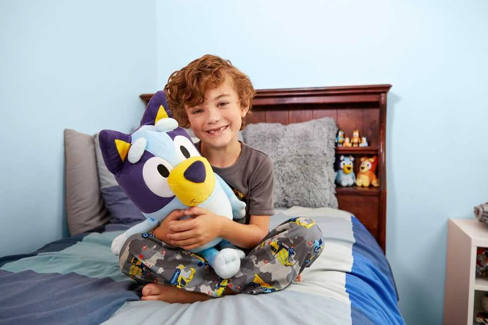 Moose Bluey Mėlynas - 45 cm pliušinis žaislas - Mėlynas (90081)