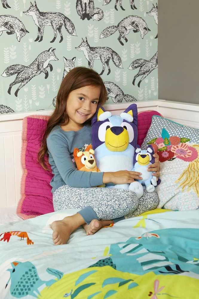 Moose Bluey Mėlynas - 45 cm pliušinis žaislas - Mėlynas (90081)