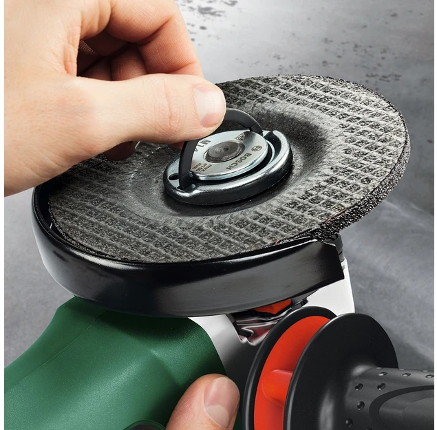 Bosch Akumuliatorinis kampinis šlifuoklis AdvancedGrind 18V-80 125mm be akumuliatoriaus ir kroviklio