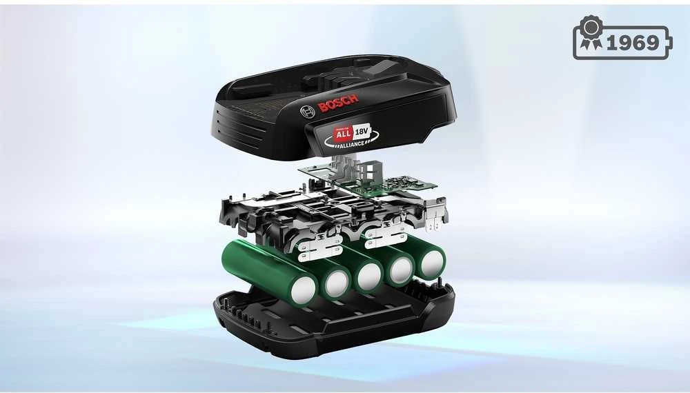 Bosch BHZUB1850 Keičiamas akumuliatorius, Maitinimas ALL 18V 5.0Ah