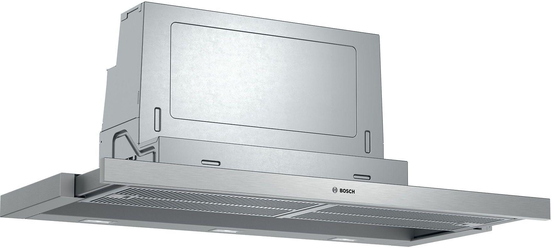 Bosch DFS097A51 Serija 4, Ištraukiamasis gartraukis, 90 cm, Sidabrinio metalo