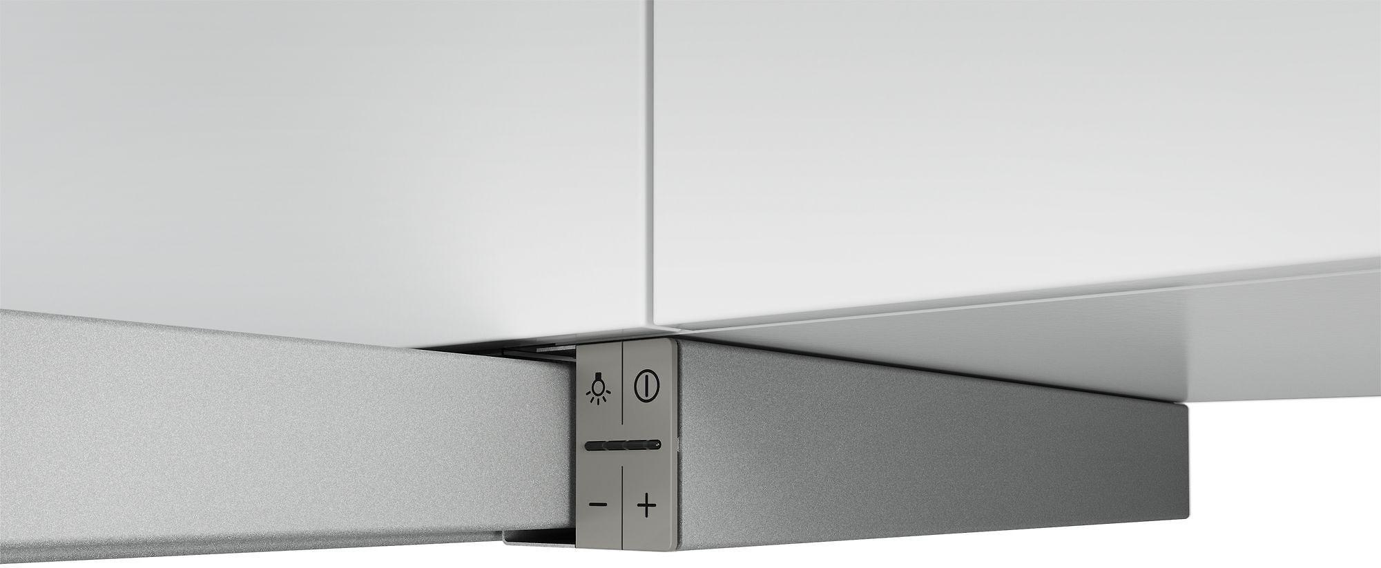 Bosch DFS097A51 Serija 4, Ištraukiamasis gartraukis, 90 cm, Sidabrinio metalo