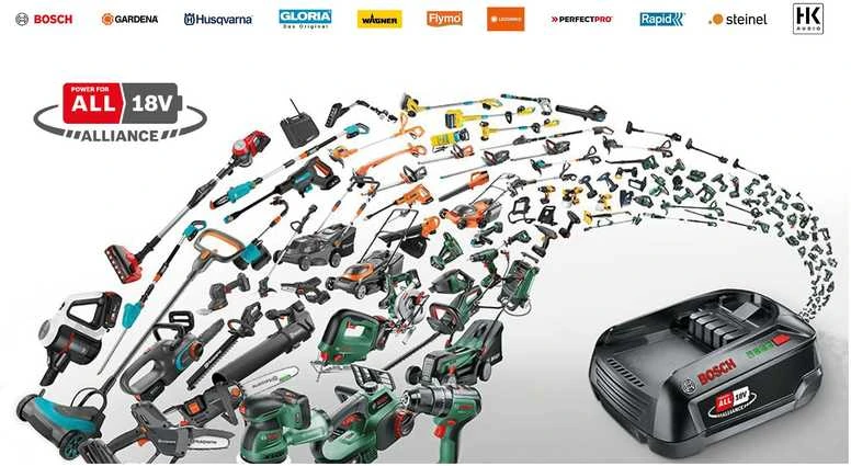 Bosch Akumuliatorinis grandininis pjūklas EasyChain 18V-15-7 pilnas komplektas (06008B8900)