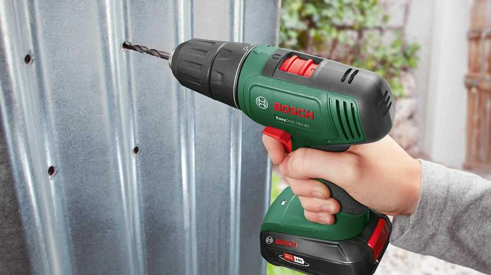 Suktuvas-gręžtuvas Bosch EasyDrill 18V-38; 18 V; 1x2,0 Ah akum.