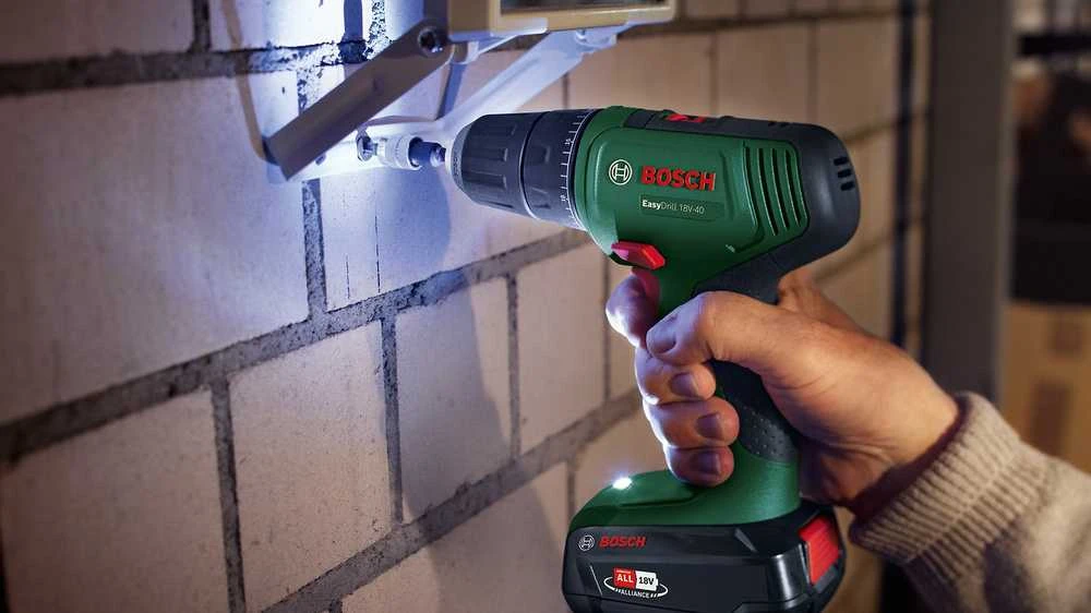 Suktuvas-gręžtuvas Bosch EasyDrill 18V-38; 18 V; 1x2,0 Ah akum.