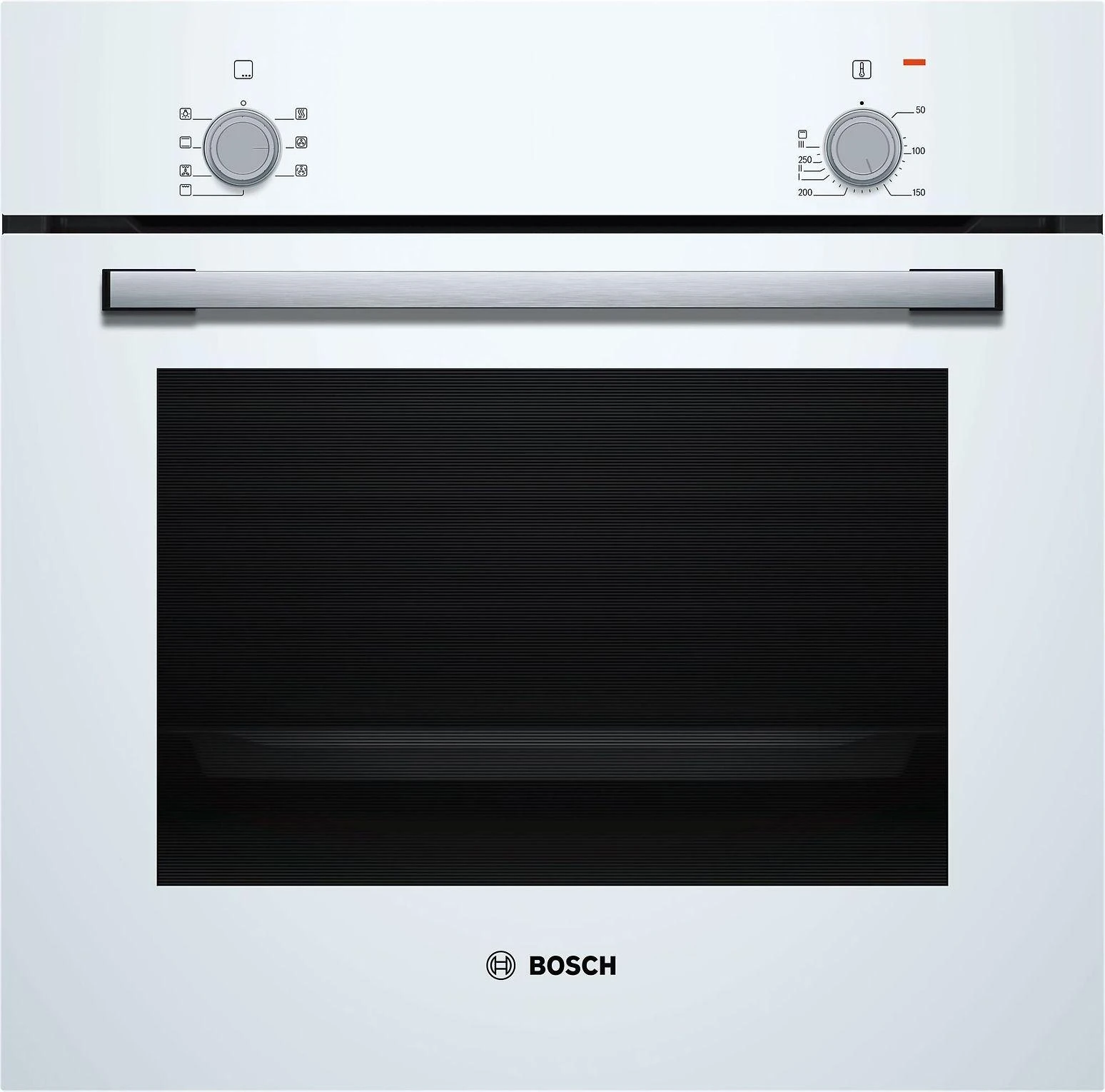 Bosch HBF010BV1S Serija 2, Įmontuojamoji orkaitė, 60 x 60 cm, Balta