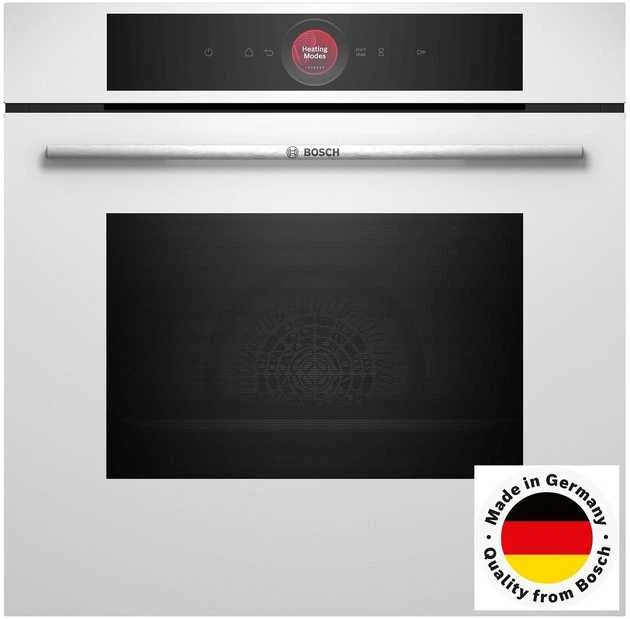 Įmontuojama orkaitė Bosch HBG7721W1S, 60 x 60 cm, Balta