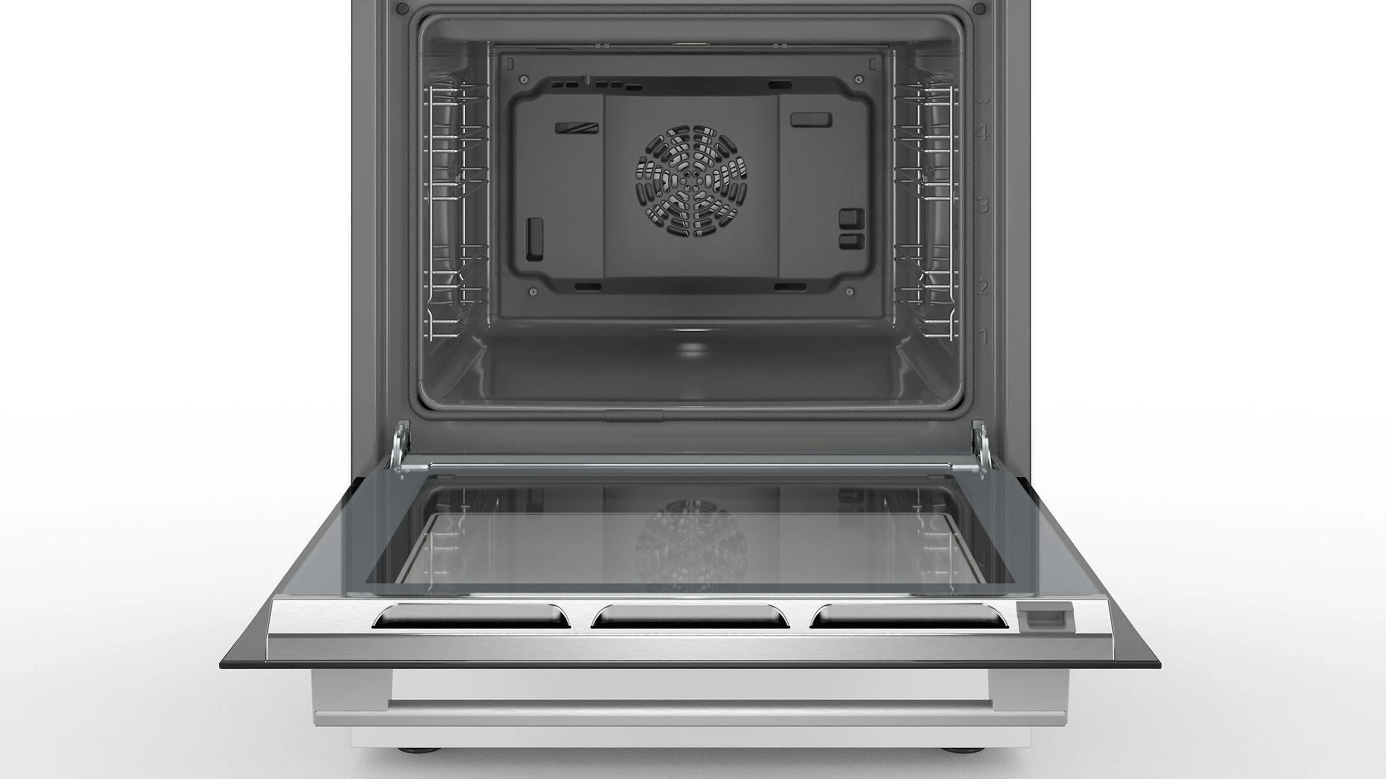 Bosch HLS79W321U Serija 6, Laisvai statoma indukcinė viryklė, Balta