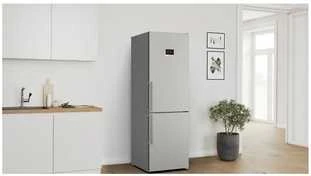 Bosch KGN367ICT Serie | 4 laisvai statomas šaldytuvas-šaldiklis, nerūdijančio plieno (atsparus pirštų antspaudams)