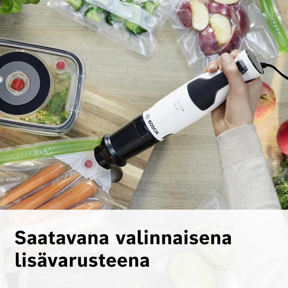Bosch MSM4W220 Serija 4, Rankinis trintuvas, ErgoMaster, 600 W, Baltas