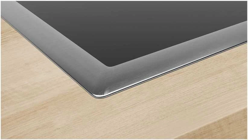 Bosch PKE645FP2E Serija 6, Elektrinė kaitlentė, 60 cm, kaitlentė su plieniniu rėmu