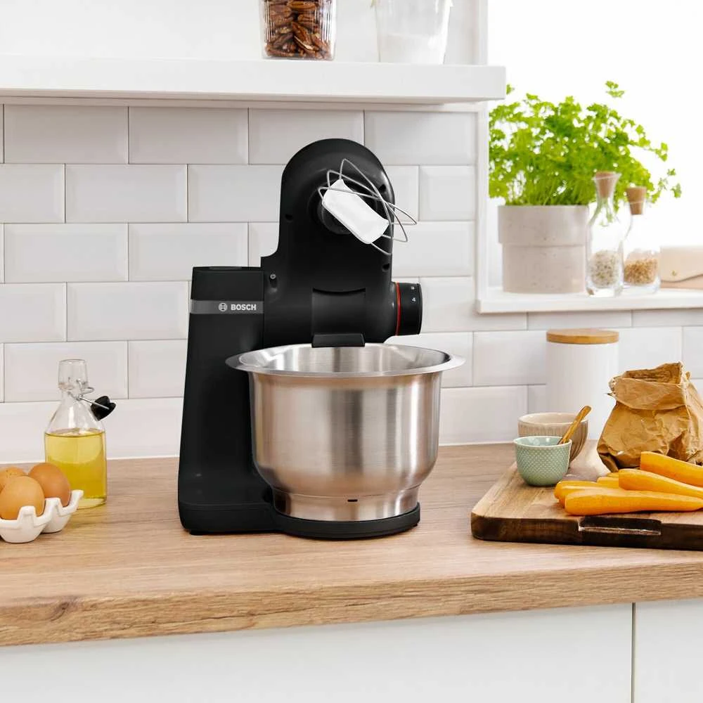 Virtuvinis kombainas Bosch MUMS2EB01 Serija 2, Virtuvės kombainas, MUM, 700 W, Juoda, Juodas