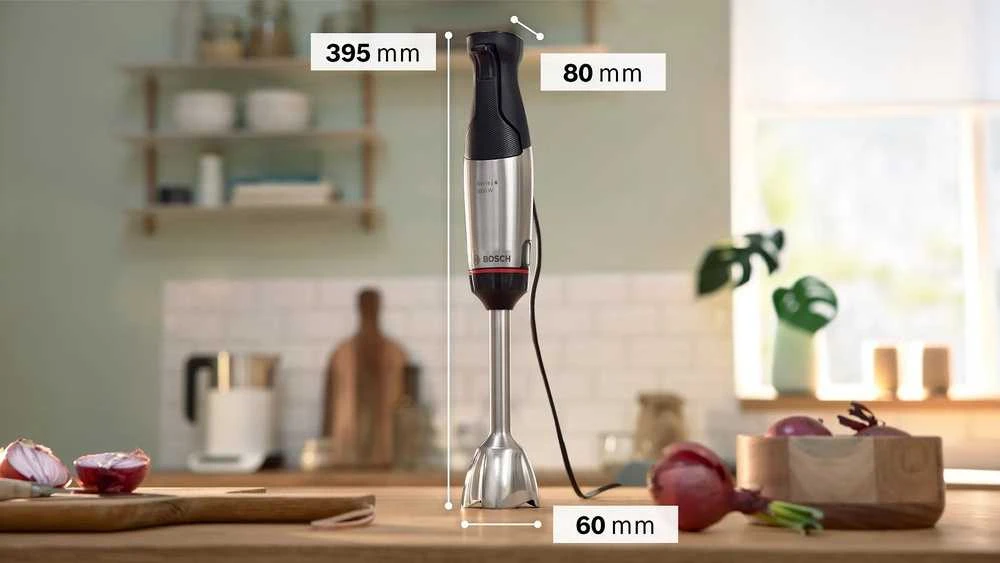 Bosch Serie 6 MSM6M621 plakiklis 0.5 L Immersion plakiklis 1000 W Juodas, Nerūdijantis plienas