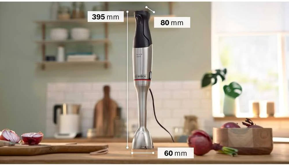 Plakiklis Bosch Serie 6 ErgoMaster MSM6M831 sauvasekoitin, 1200 W, teräs