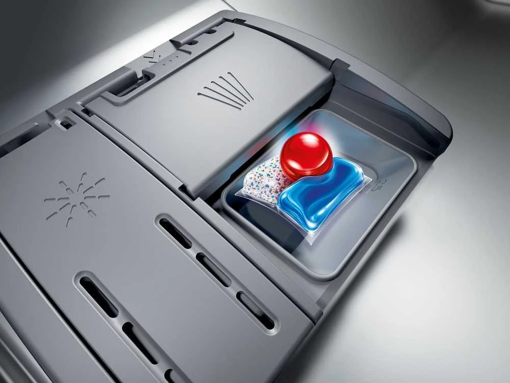 Bosch SMU6ZCS10S Serija 6, Indaplovė, montuojama iš apačios, 60 cm, Šlifuotas plienas