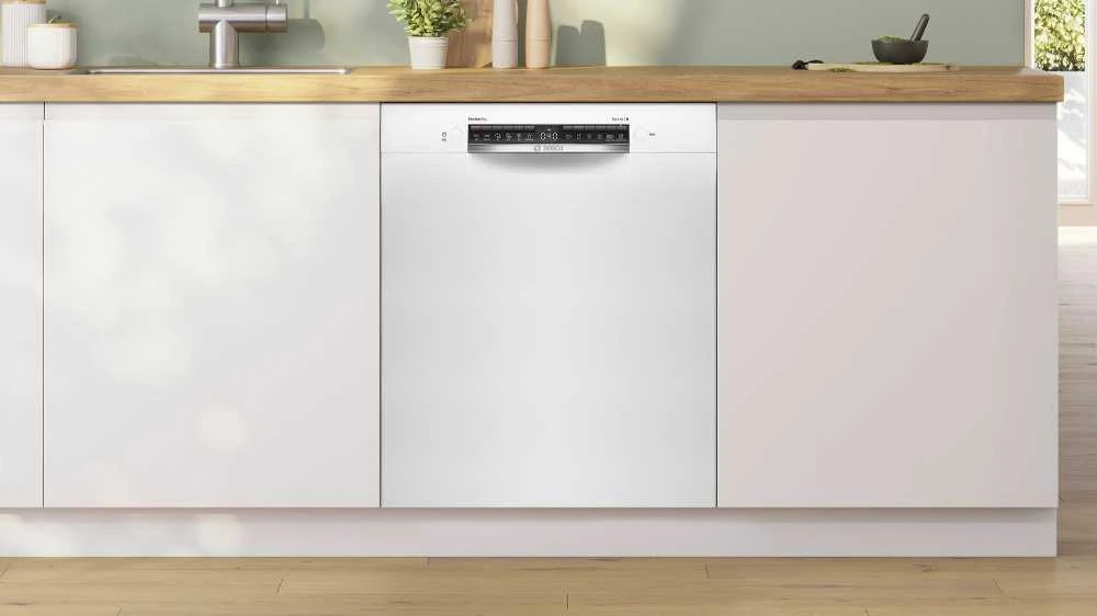 Bosch SMU6ZCW10S Serija 6, Indaplovė, montuojama iš apačios, 60 cm, Balta