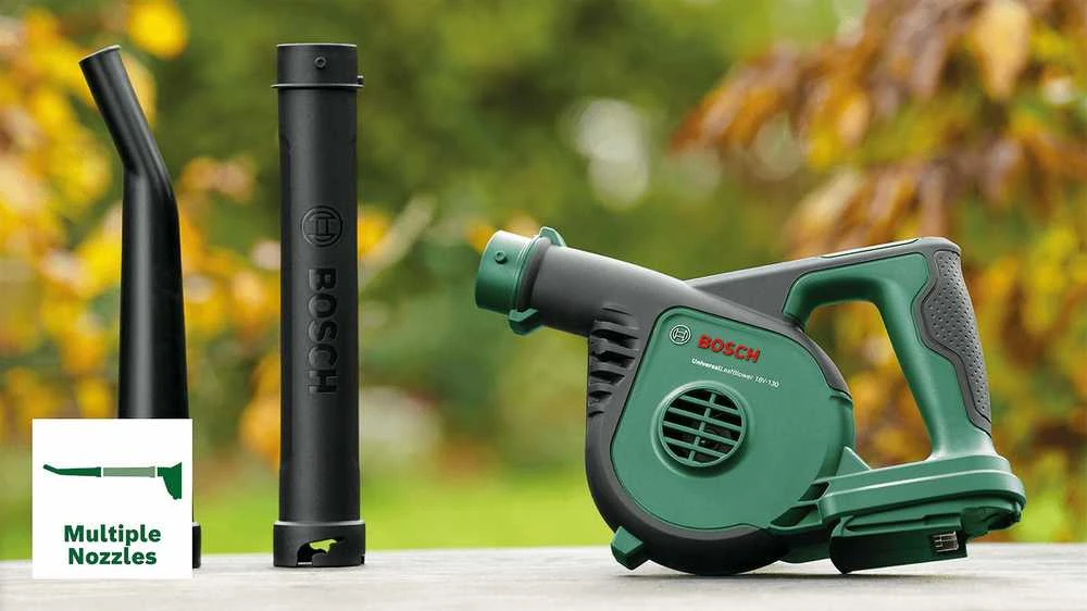 Lapų pūstuvas Bosch UniversalLeafBlower, 18V-130, (1x2,5Ah)