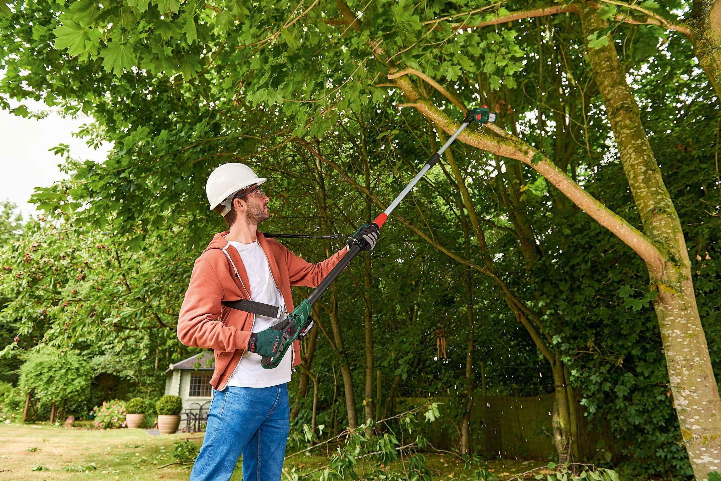 Akumuliatorinė aukštapjovė Bosch UniversalChainPole 18