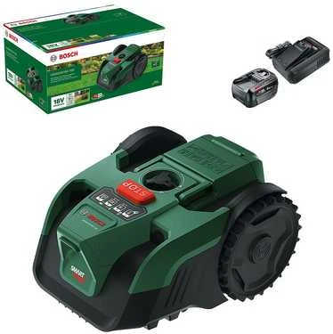 Vejos robotas Bosch VISIMOW18V-100, 1 x 4,0 Ah akumuliatorius ir įkroviklis